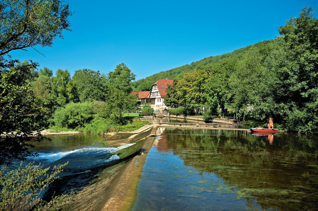 فندق Heimhausen في  Landgasthof Jagstmuhle المظهر الخارجي الصورة